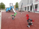 Mänguväljakute paigaldamine Ramsi lastaiale