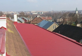 Tartu Kõrgema Kunstikooli katus